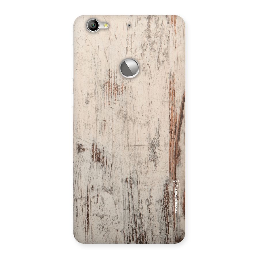 Rugged Wooden Texture Back Case for LeTV Le 1s