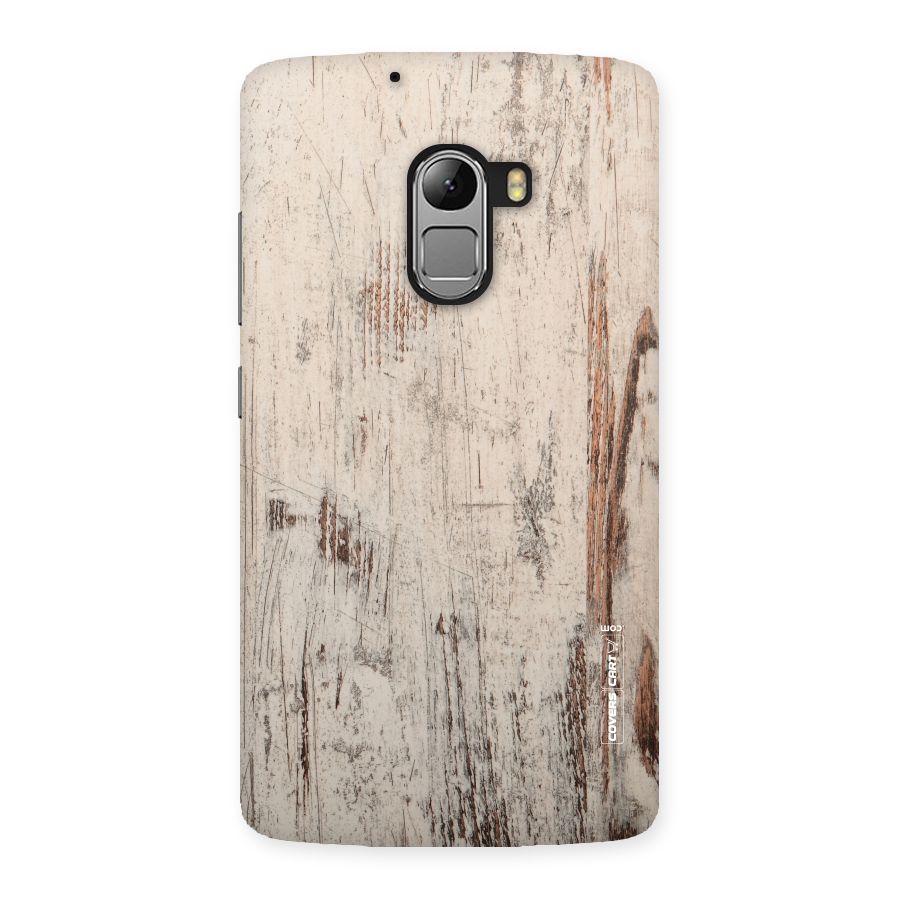 Rugged Wooden Texture Back Case for Lenovo K4 Note