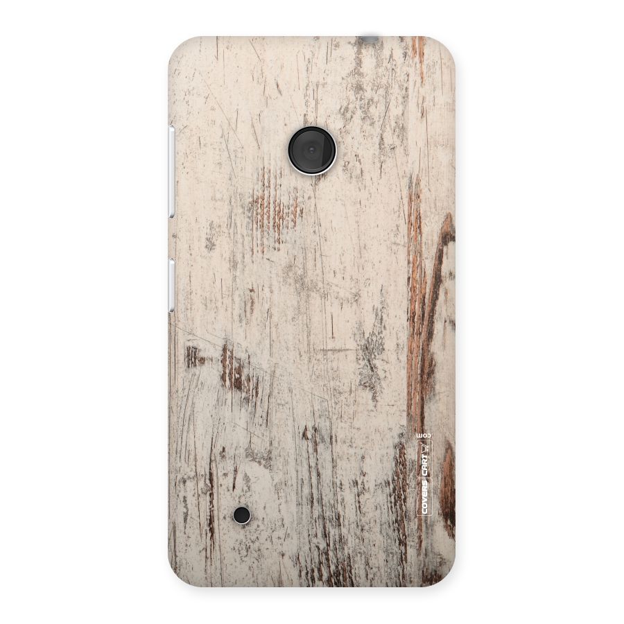 Rugged Wooden Texture Back Case for Lumia 530