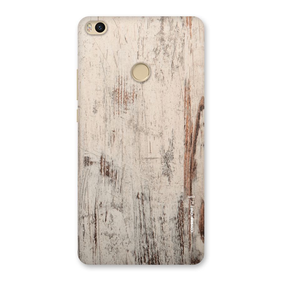 Rugged Wooden Texture Back Case for Mi Max 2