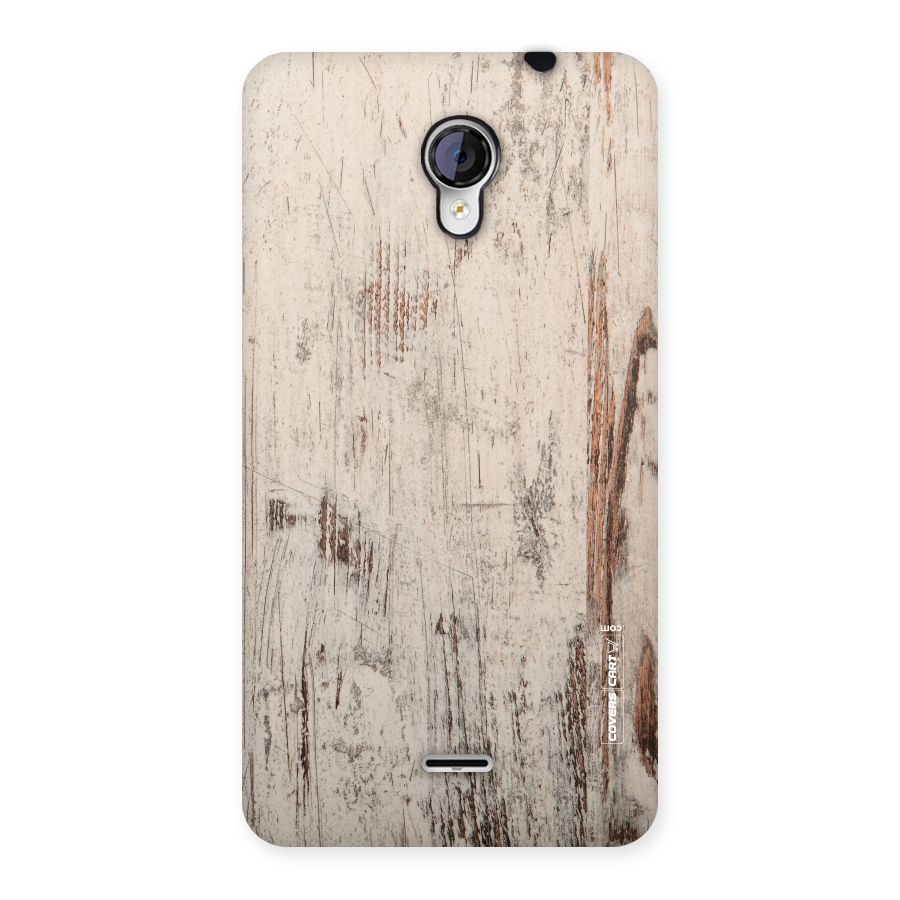 Rugged Wooden Texture Back Case for Micromax Unite 2 A106