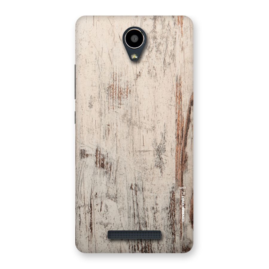 Rugged Wooden Texture Back Case for Redmi Note 2