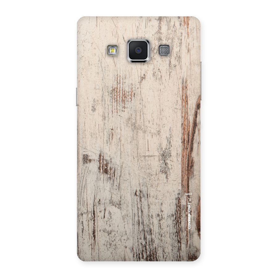 Rugged Wooden Texture Back Case for Samsung Galaxy A5