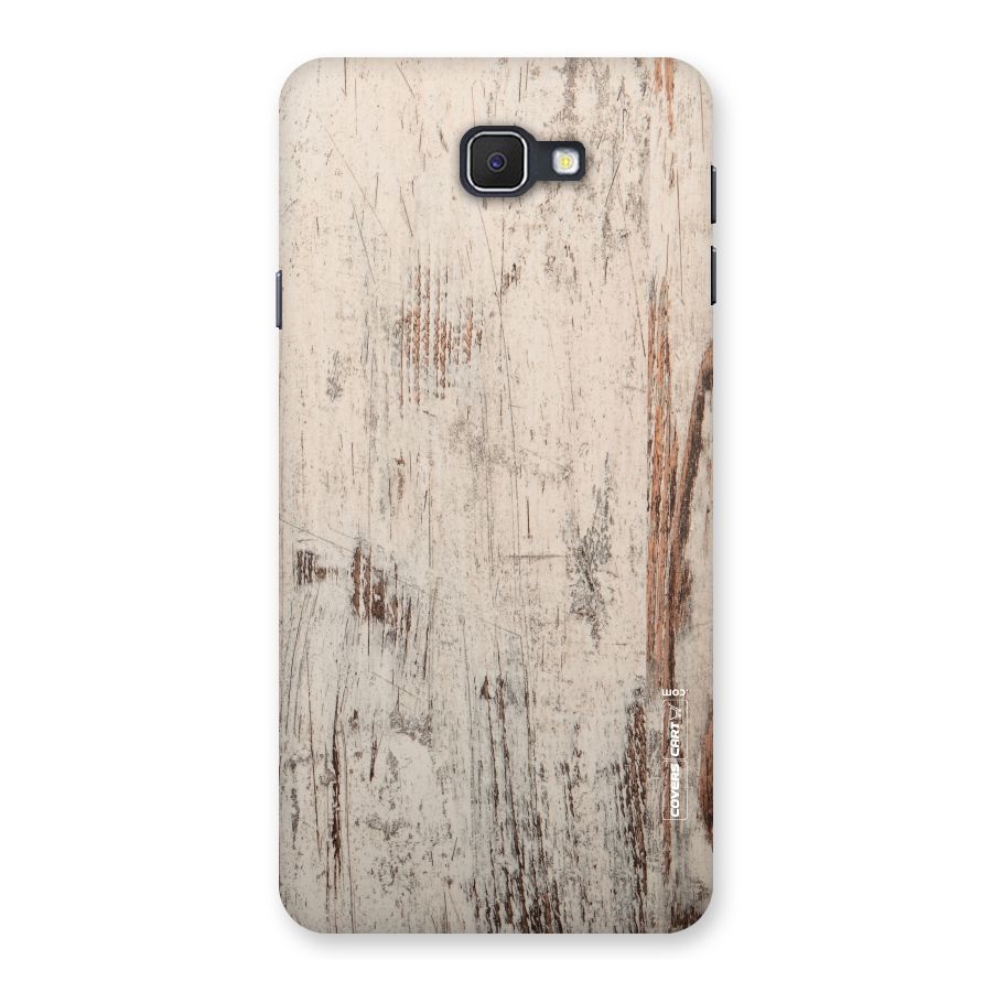 Rugged Wooden Texture Back Case for Samsung Galaxy J7 Prime