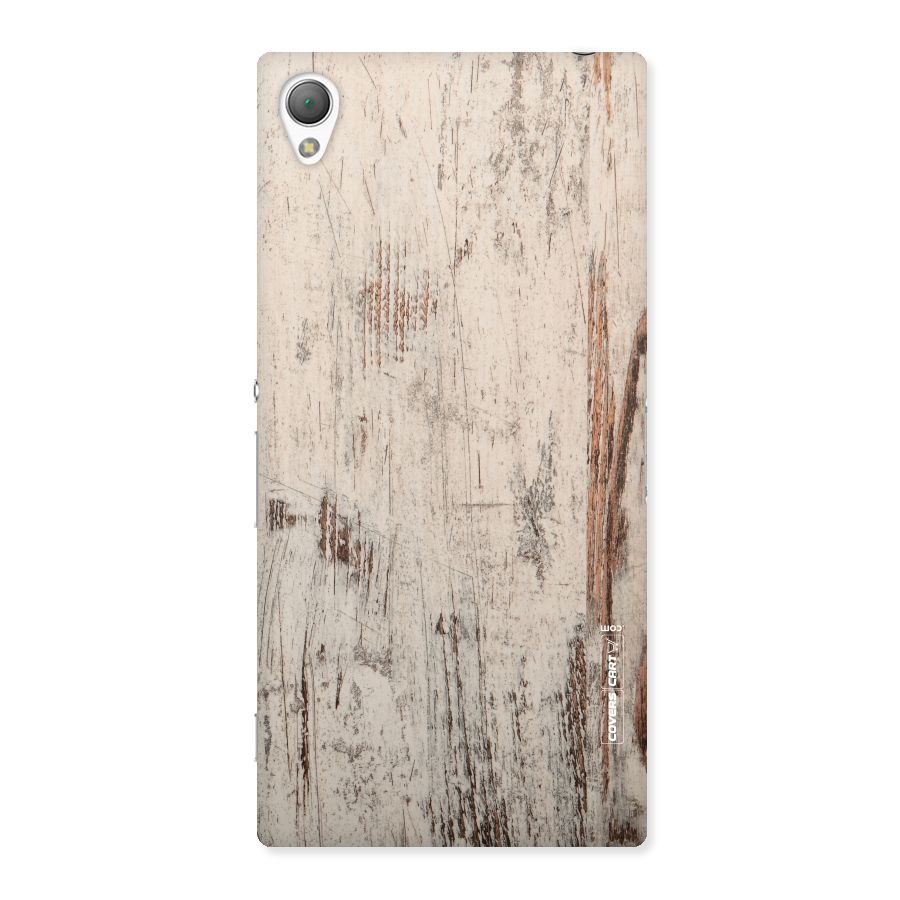 Rugged Wooden Texture Back Case for Sony Xperia Z3