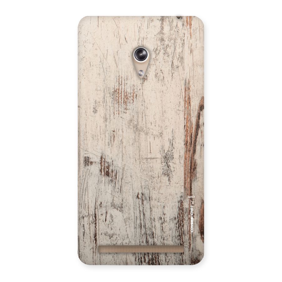 Rugged Wooden Texture Back Case for Zenfone 6