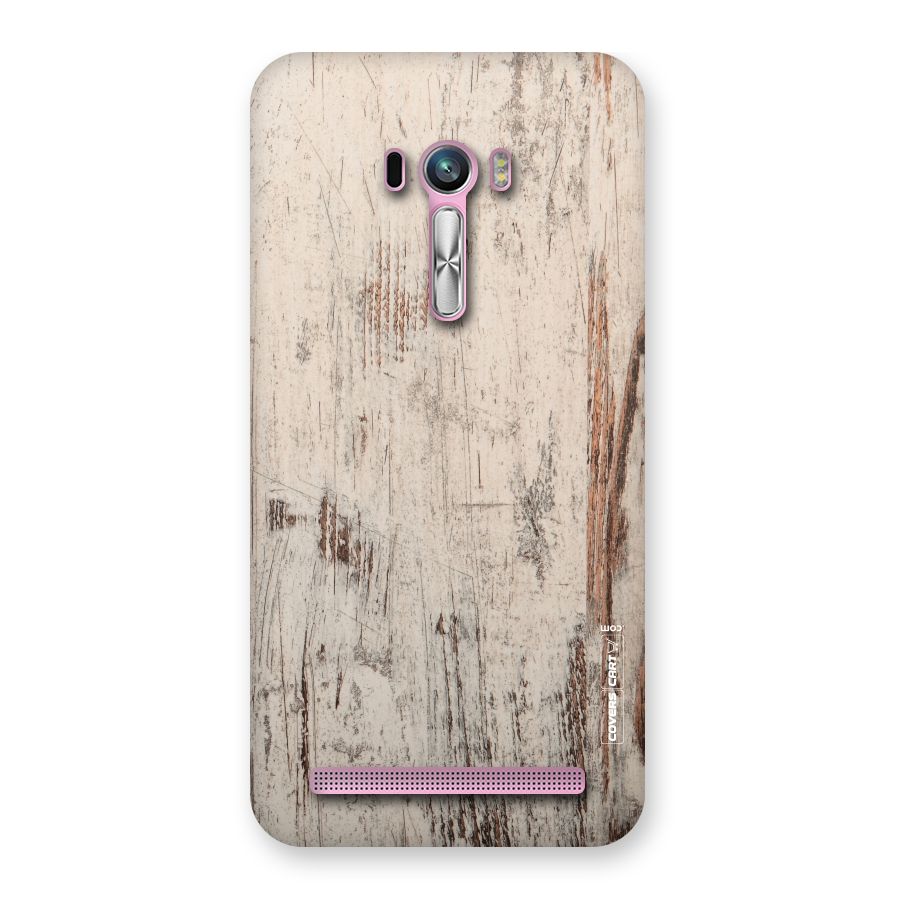 Rugged Wooden Texture Back Case for Zenfone Selfie