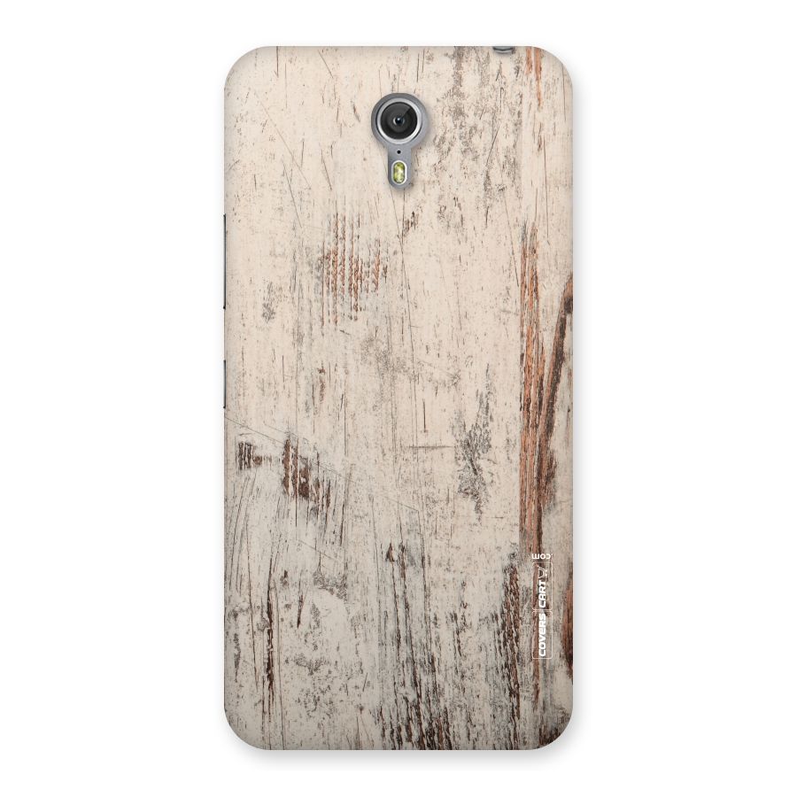 Rugged Wooden Texture Back Case for Zuk Z1