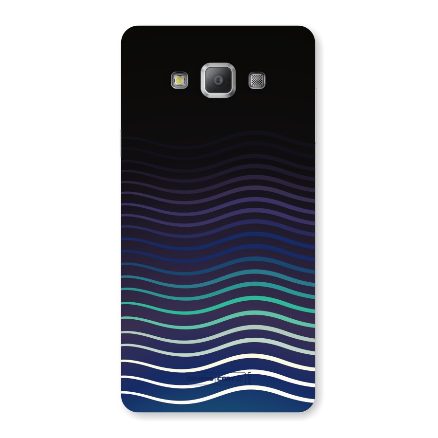 Wavy Stripes Back Case for Samsung Galaxy A7