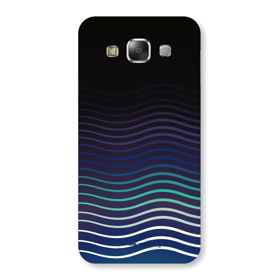 Wavy Stripes Back Case for Samsung Galaxy E5