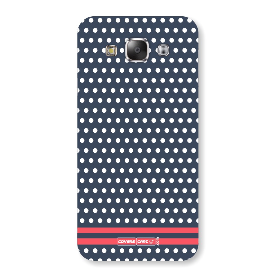 Polka Dots  Back Case for Samsung Galaxy E5