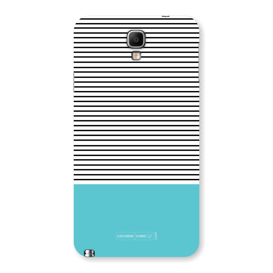 Deep Sky Blue Stripes Back Case for Samsung Galaxy Note 3 Neo