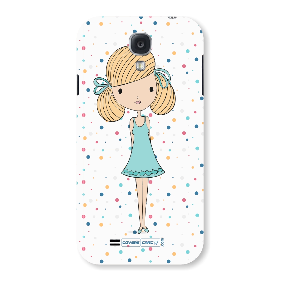 Cute Girl Back Case for Samsung Galaxy S4