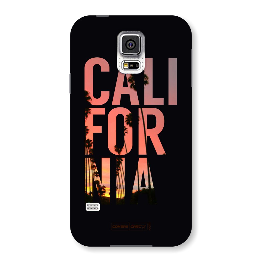 California Back Case for Samsung Galaxy S5