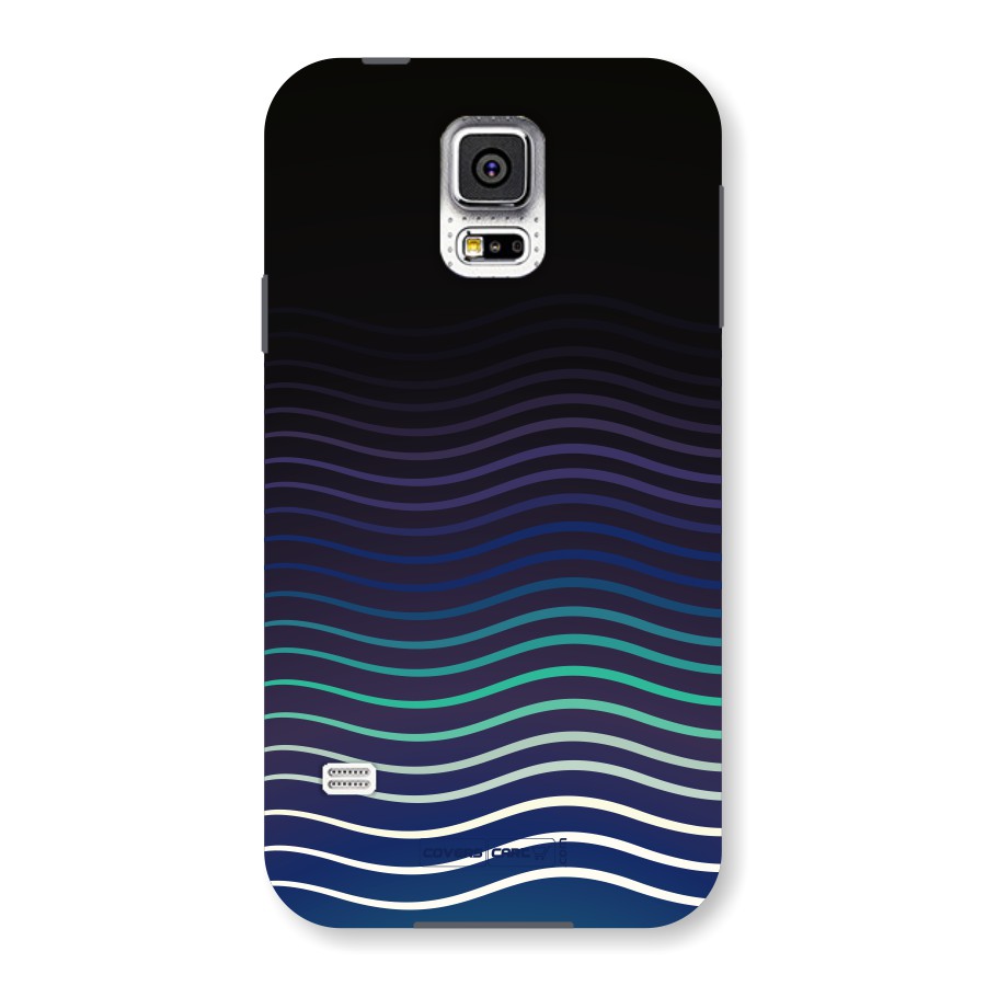 Wavy Stripes Back Case for Samsung Galaxy S5
