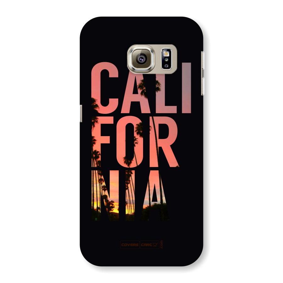 California Back Case for Samsung Galaxy S6 Edge