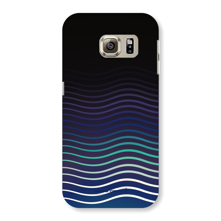 Wavy Stripes Back Case for Samsung Galaxy S6 Edge