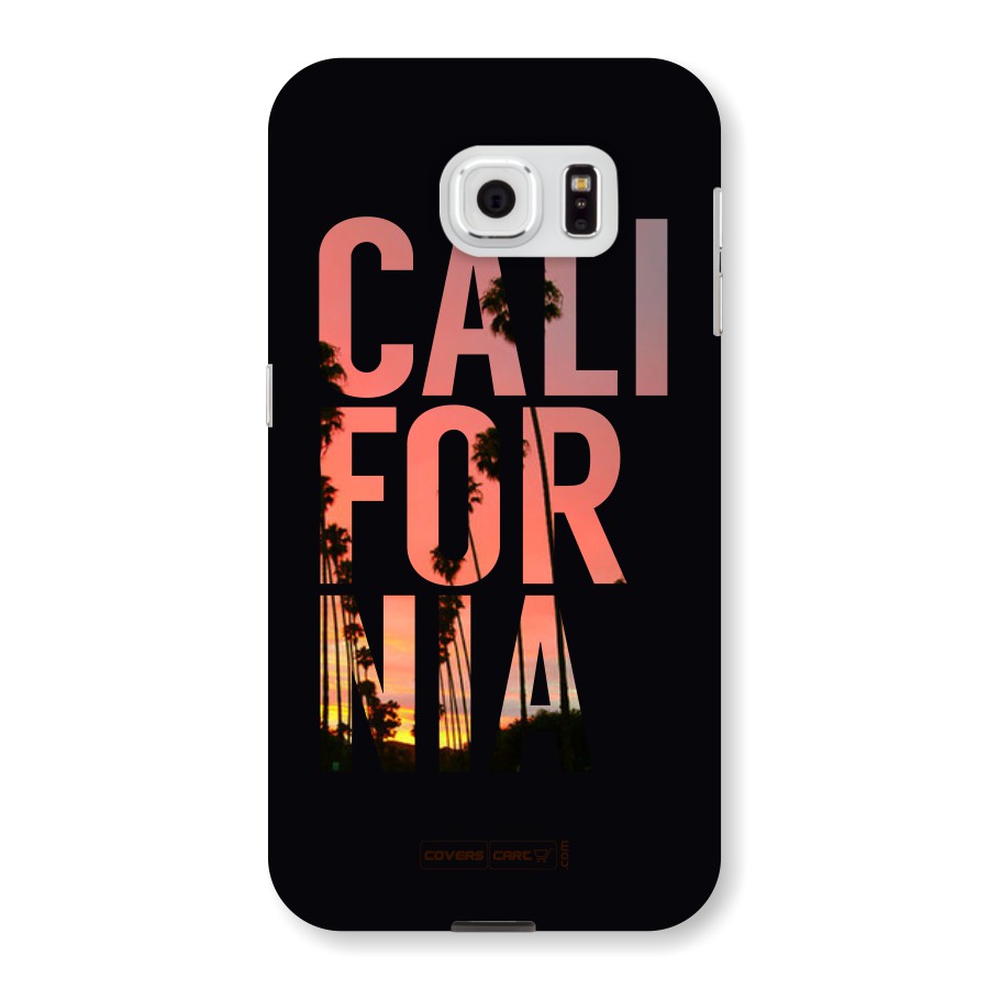California Back Case for Samsung Galaxy S6
