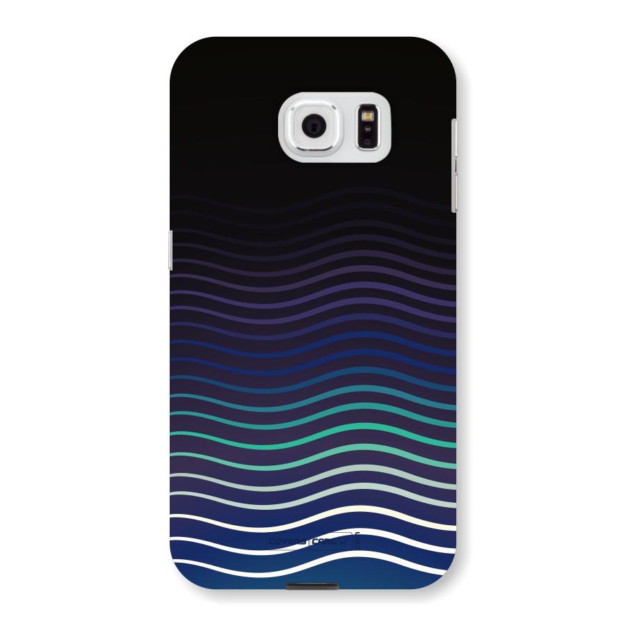 Wavy Stripes Back Case for Samsung Galaxy S6