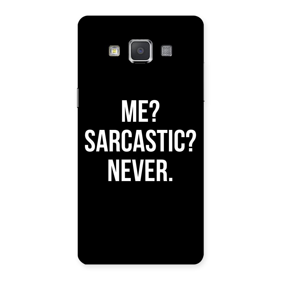 Sarcastic Quote Back Case for Galaxy Grand Max