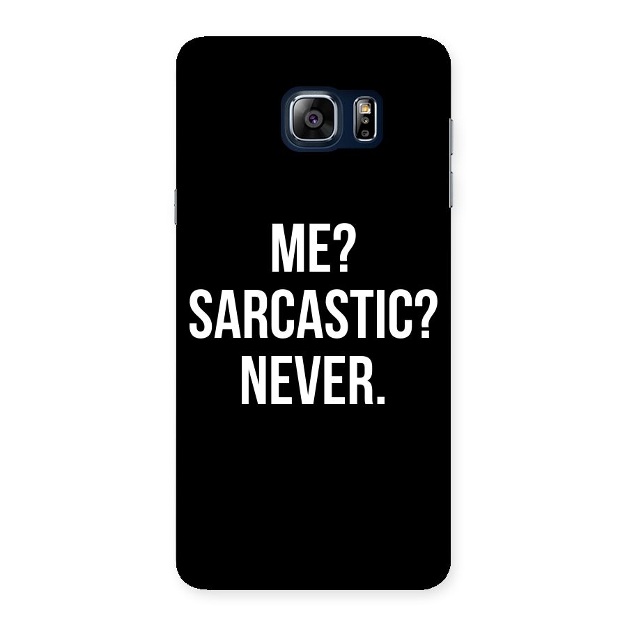 Sarcastic Quote Back Case for Galaxy Note 5