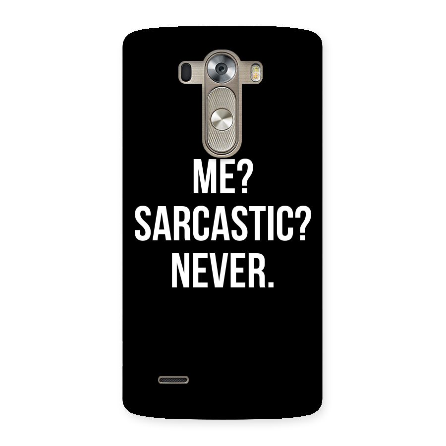 Sarcastic Quote Back Case for LG G3