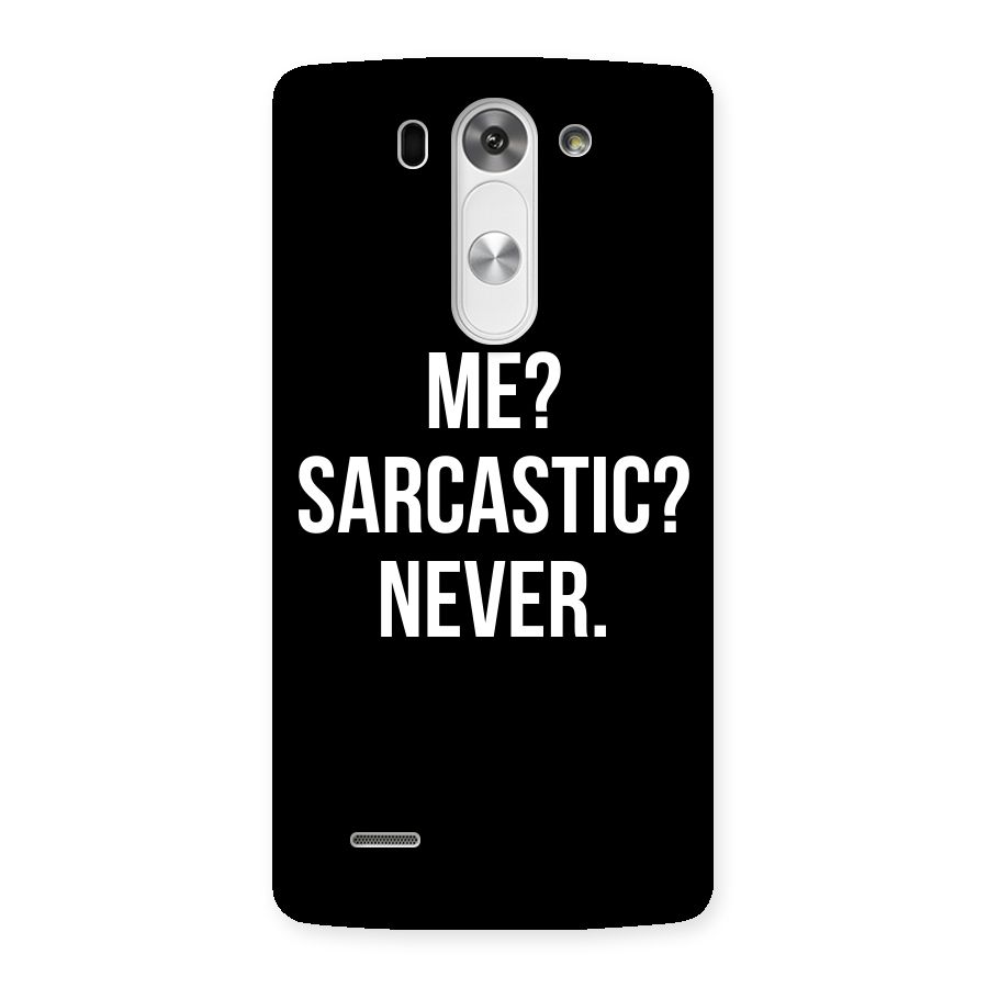 Sarcastic Quote Back Case for LG G3 Mini