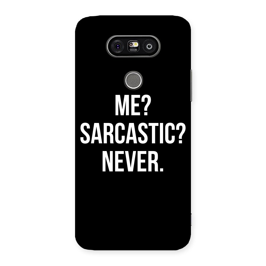 Sarcastic Quote Back Case for LG G5