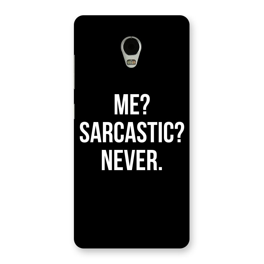 Sarcastic Quote Back Case for Lenovo Vibe P1