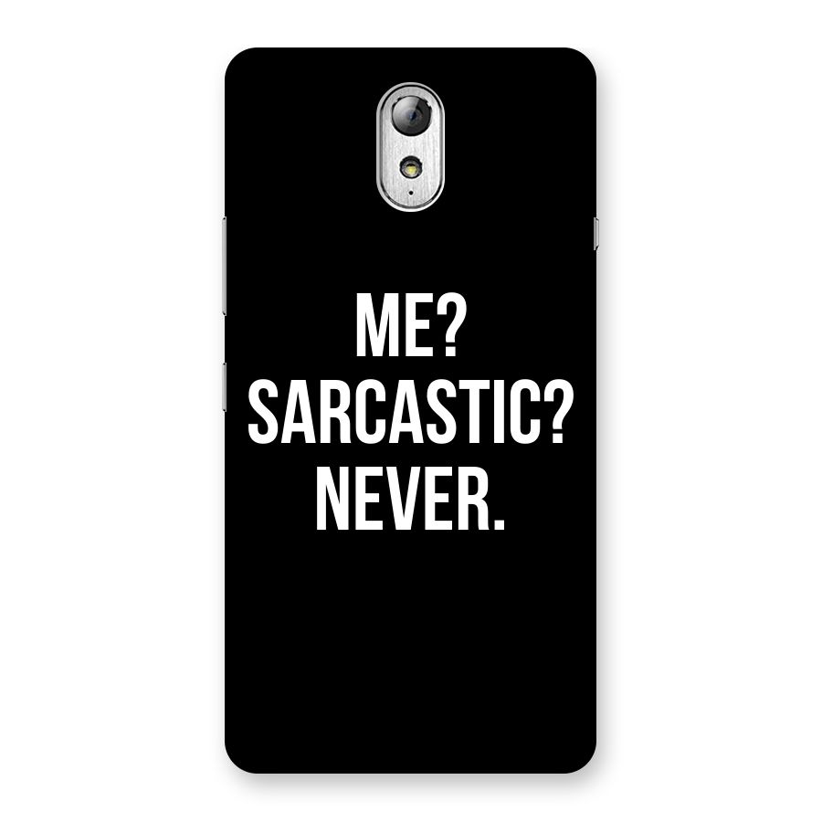 Sarcastic Quote Back Case for Lenovo Vibe P1M