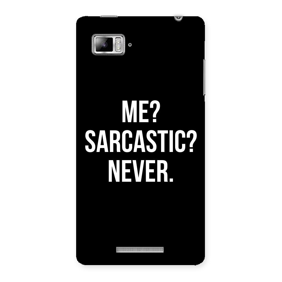 Sarcastic Quote Back Case for Lenovo Vibe Z K910