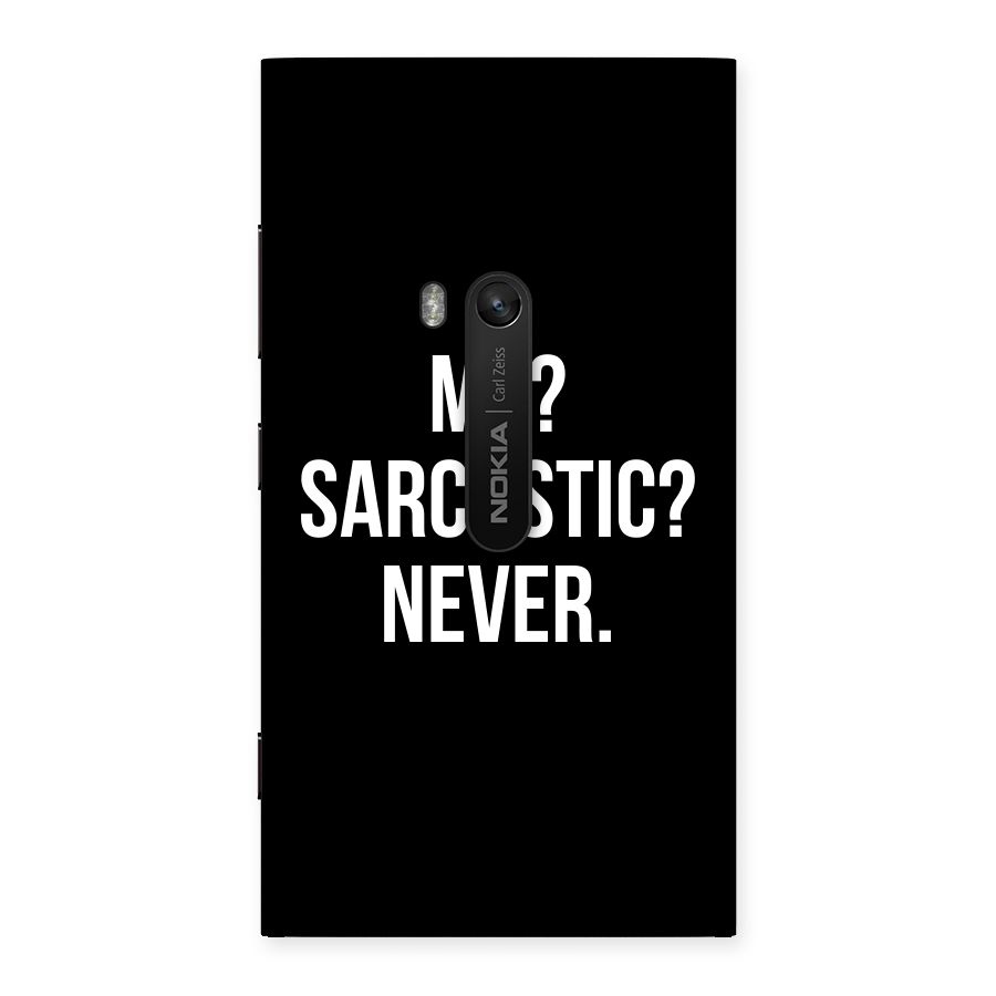 Sarcastic Quote Back Case for Lumia 920