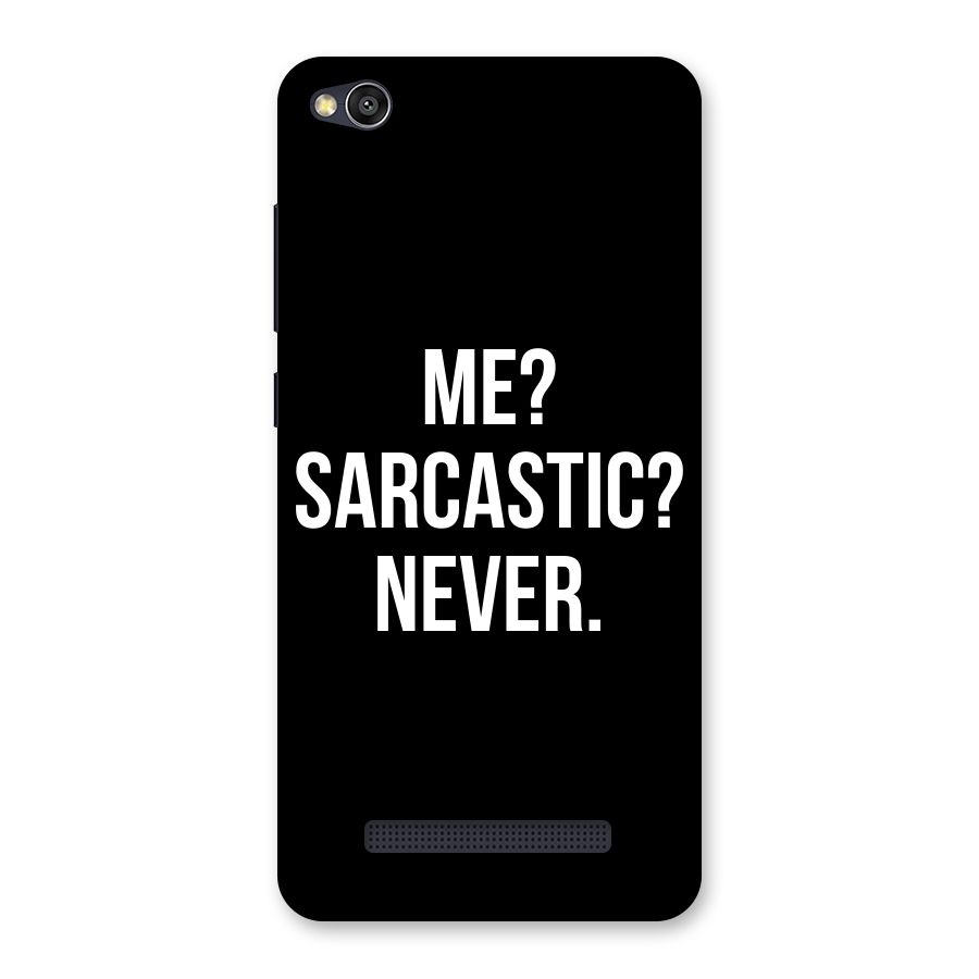 Sarcastic Quote Back Case for Redmi 4A