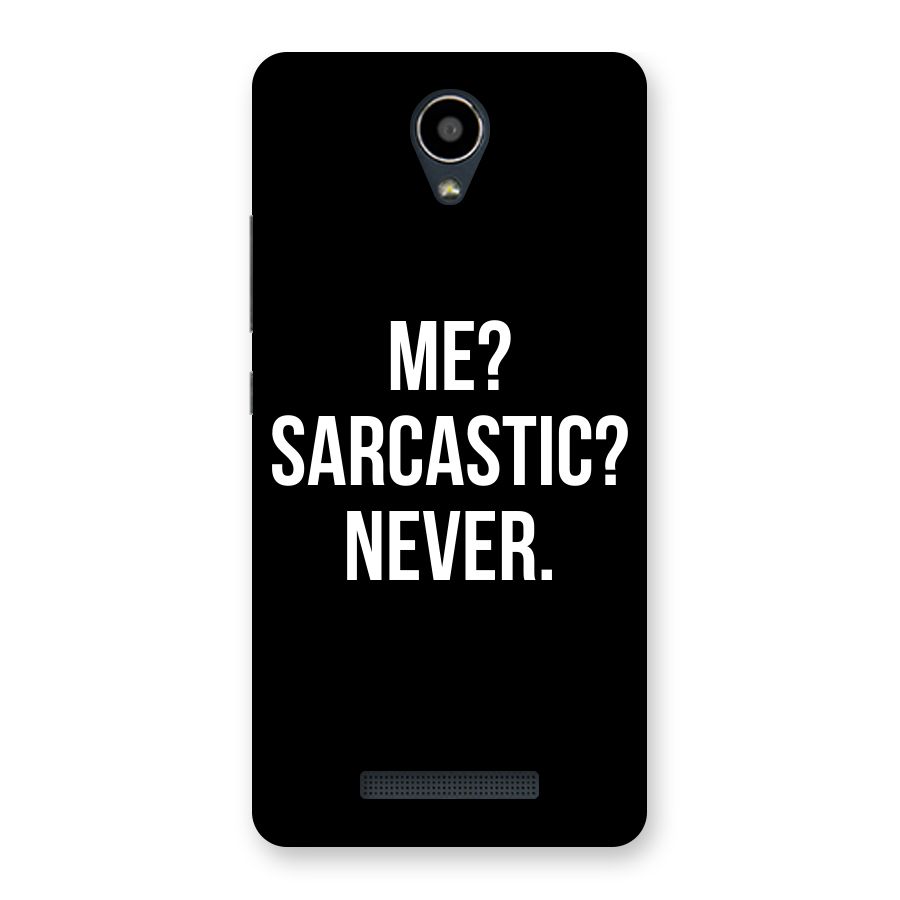 Sarcastic Quote Back Case for Redmi Note 2