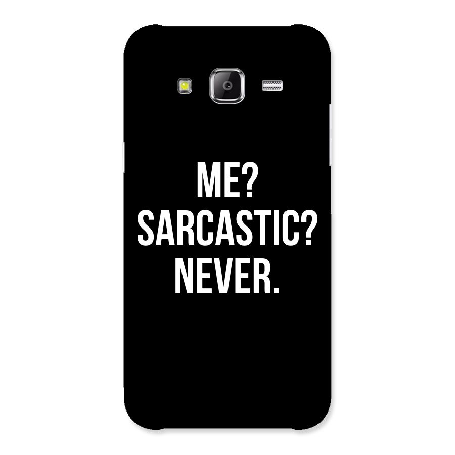 Sarcastic Quote Back Case for Samsung Galaxy J2 Prime