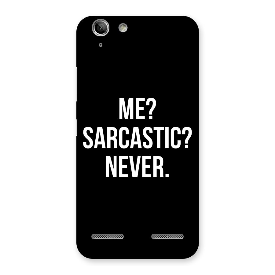 Sarcastic Quote Back Case for Vibe K5