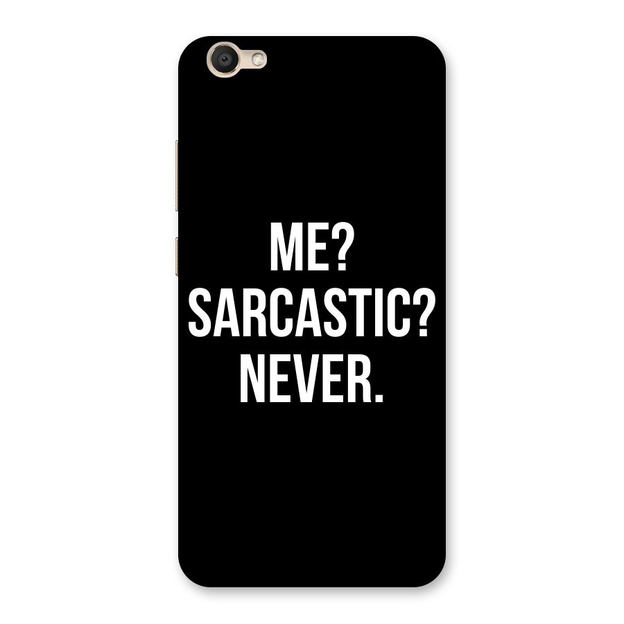 Sarcastic Quote Back Case for Vivo V5