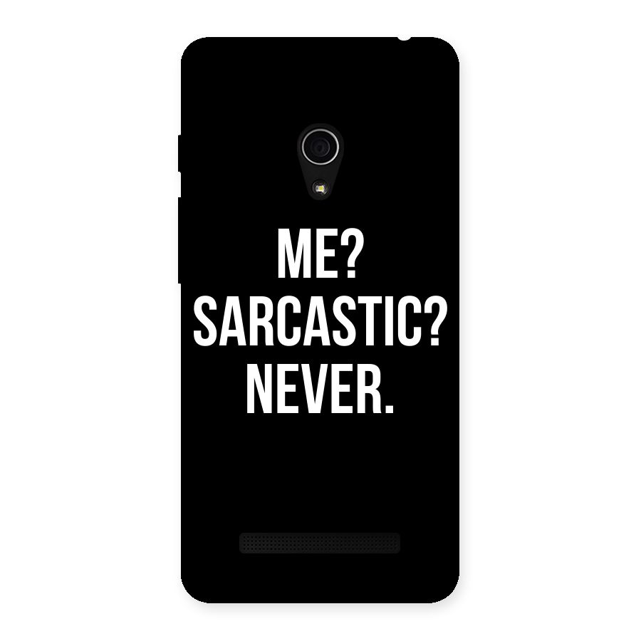 Sarcastic Quote Back Case for Zenfone 5