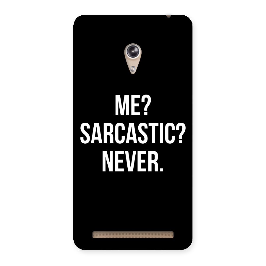 Sarcastic Quote Back Case for Zenfone 6