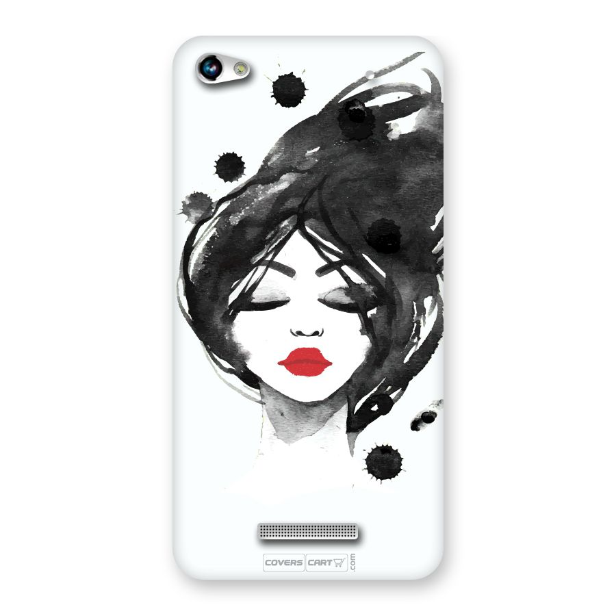 Sassy Girl Back Case for Canvas Hue 2 A316