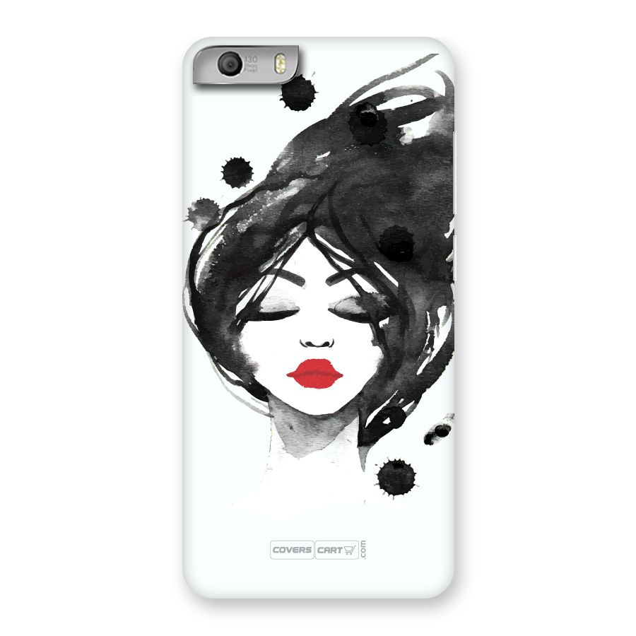 Sassy Girl Back Case for Canvas Knight 2