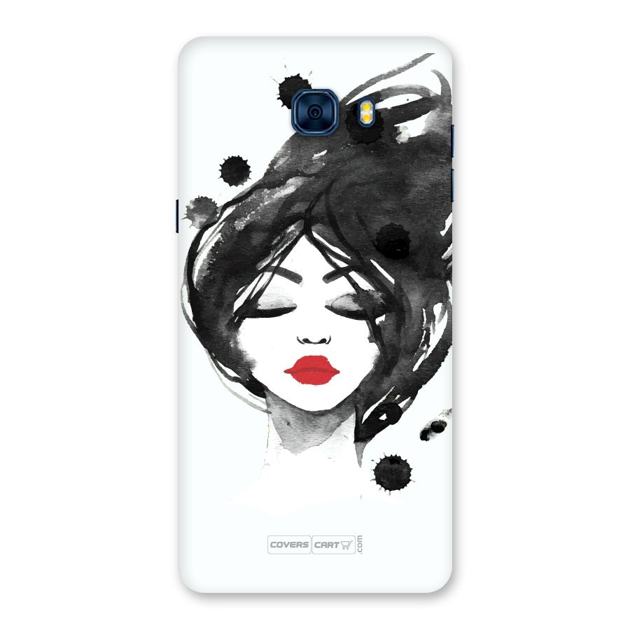 Sassy Girl Back Case for Galaxy C7 Pro