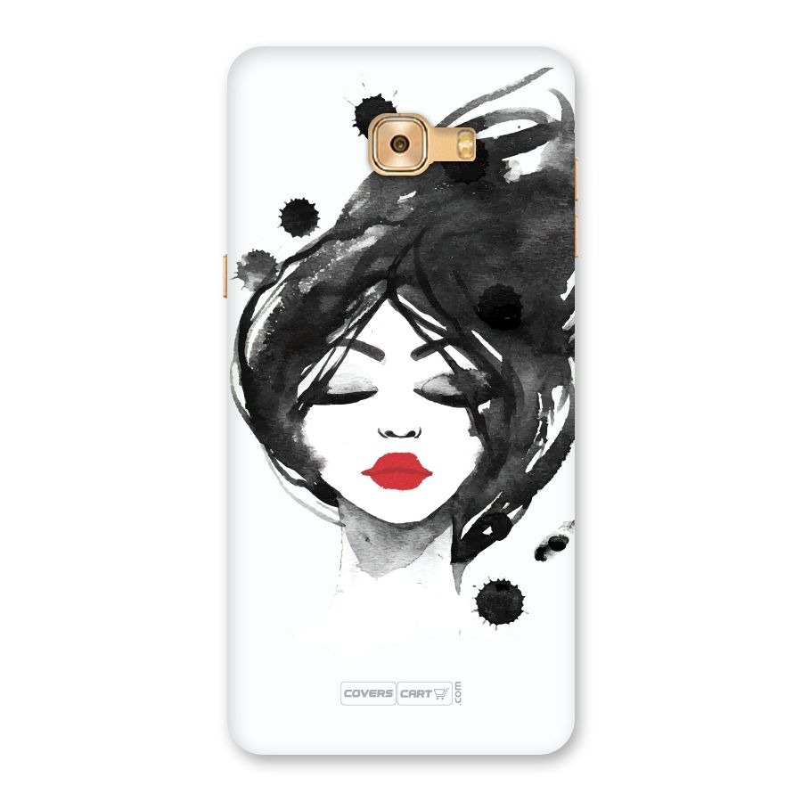 Sassy Girl Back Case for Galaxy C9 Pro