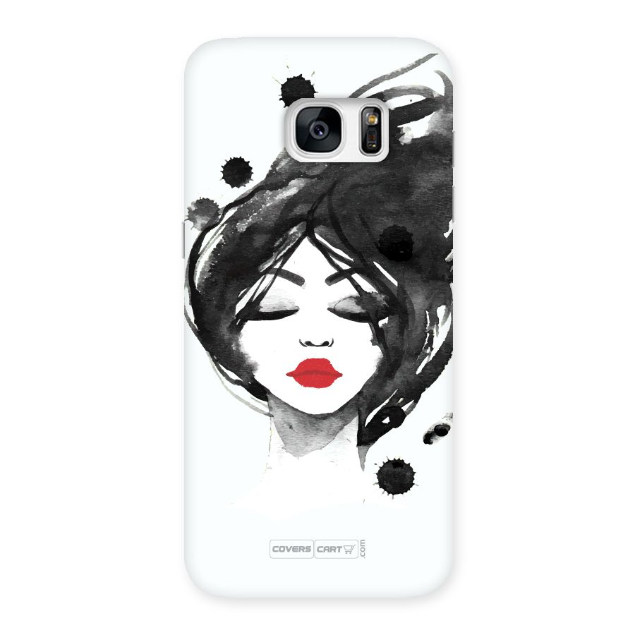 Sassy Girl Back Case for Galaxy S7 Edge