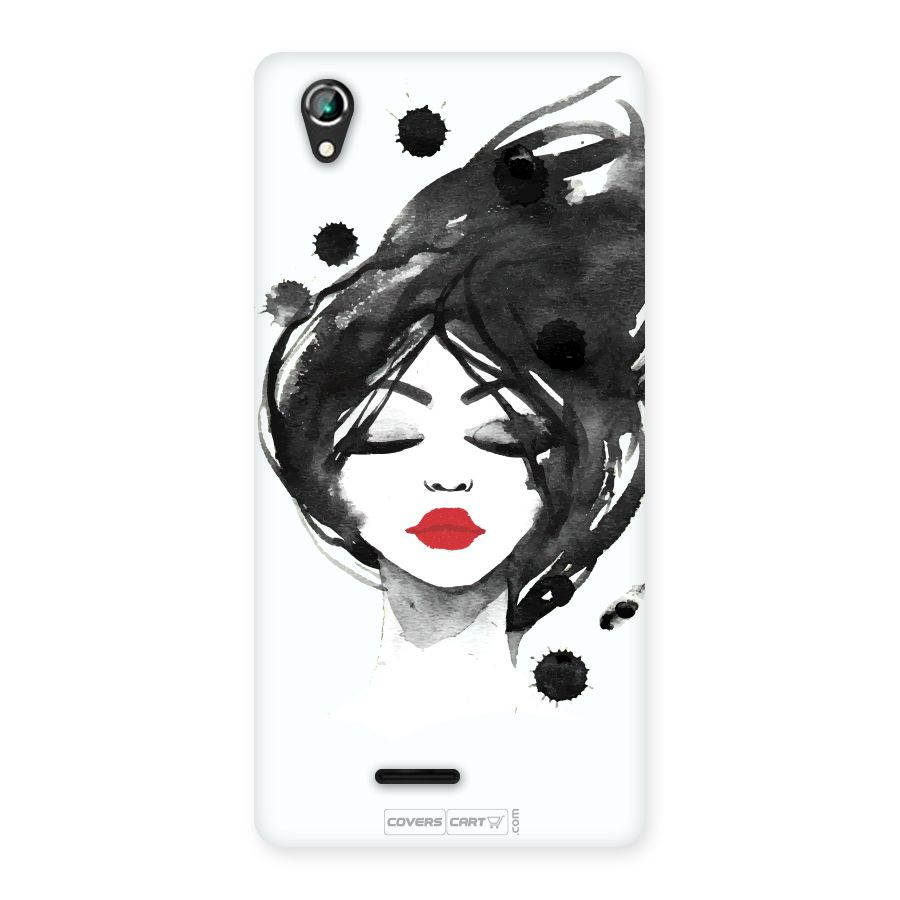 Sassy Girl Back Case for Lava Iris 800