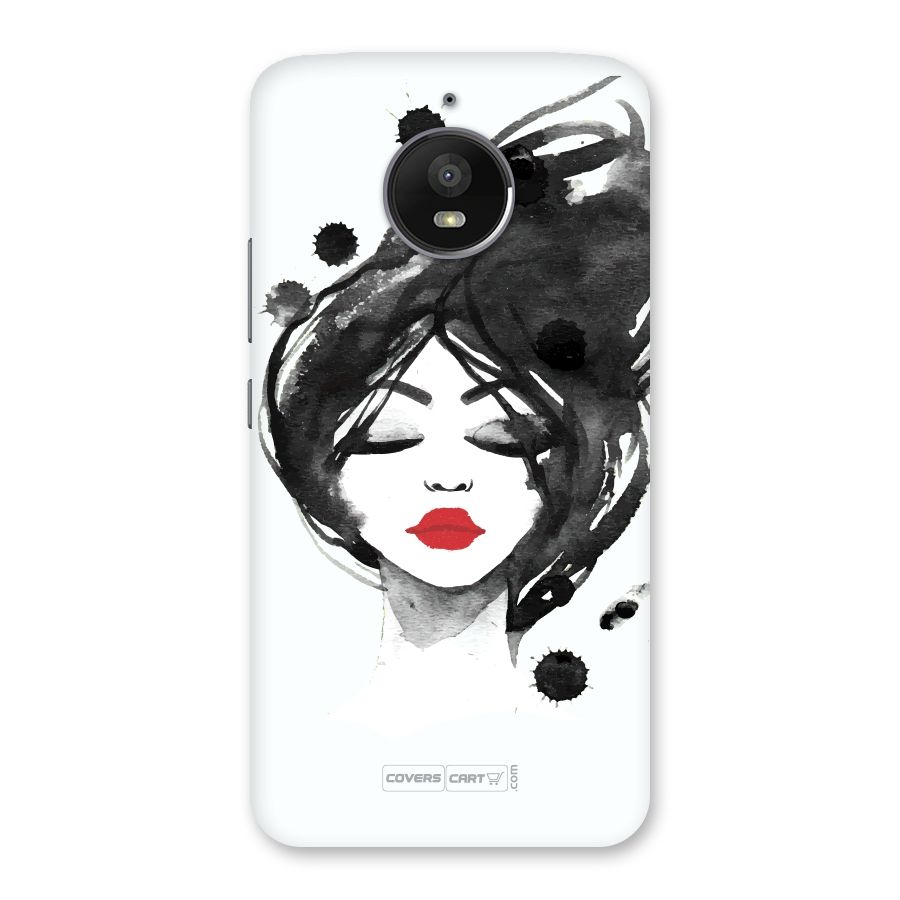 Sassy Girl Back Case for Moto E4 Plus