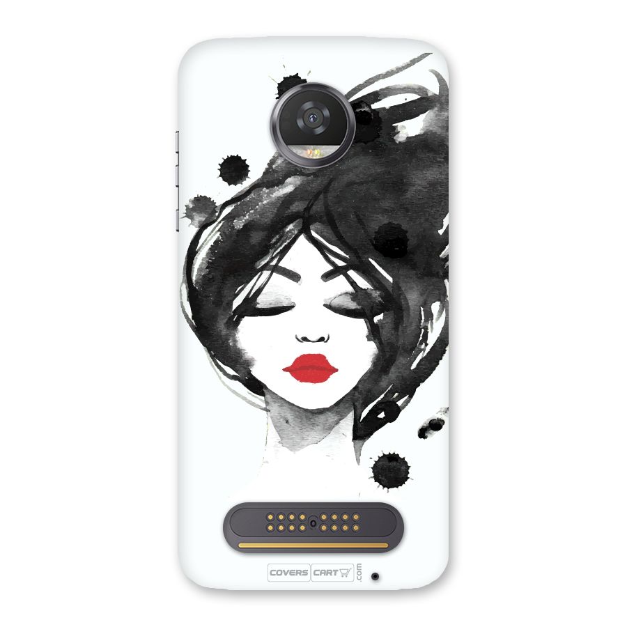 Sassy Girl Back Case for Moto Z2 Play