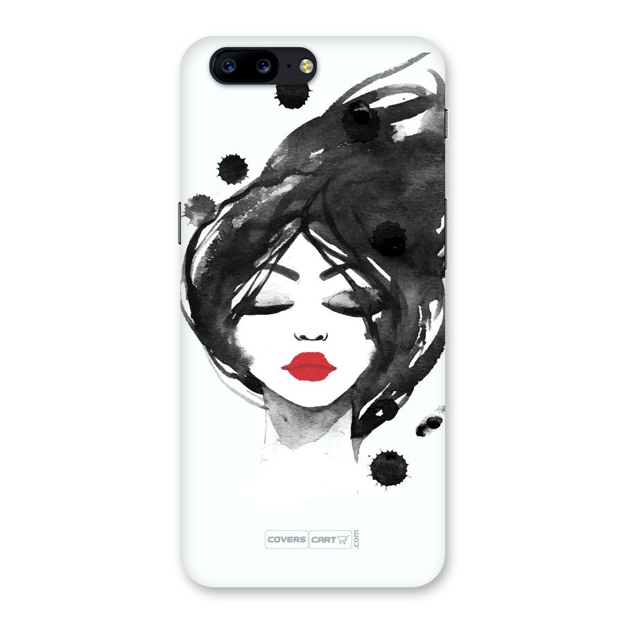 Sassy Girl Back Case for OnePlus 5