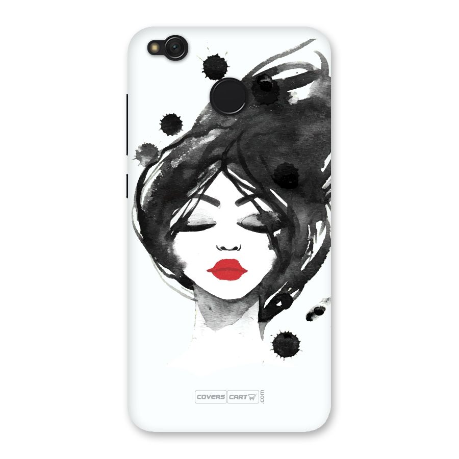 Sassy Girl Back Case for Redmi 4