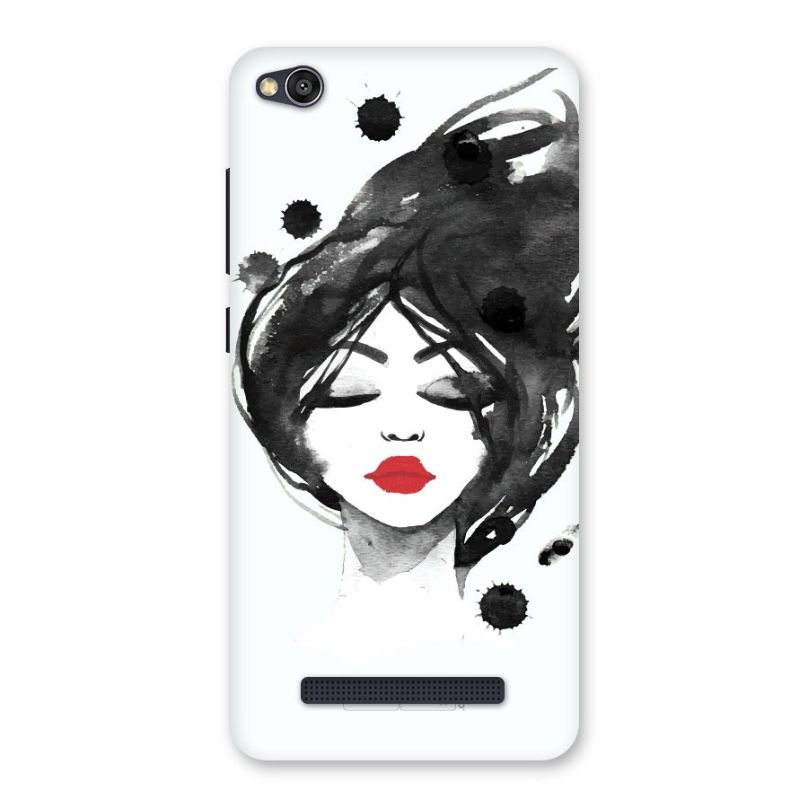 Sassy Girl Back Case for Redmi 4A
